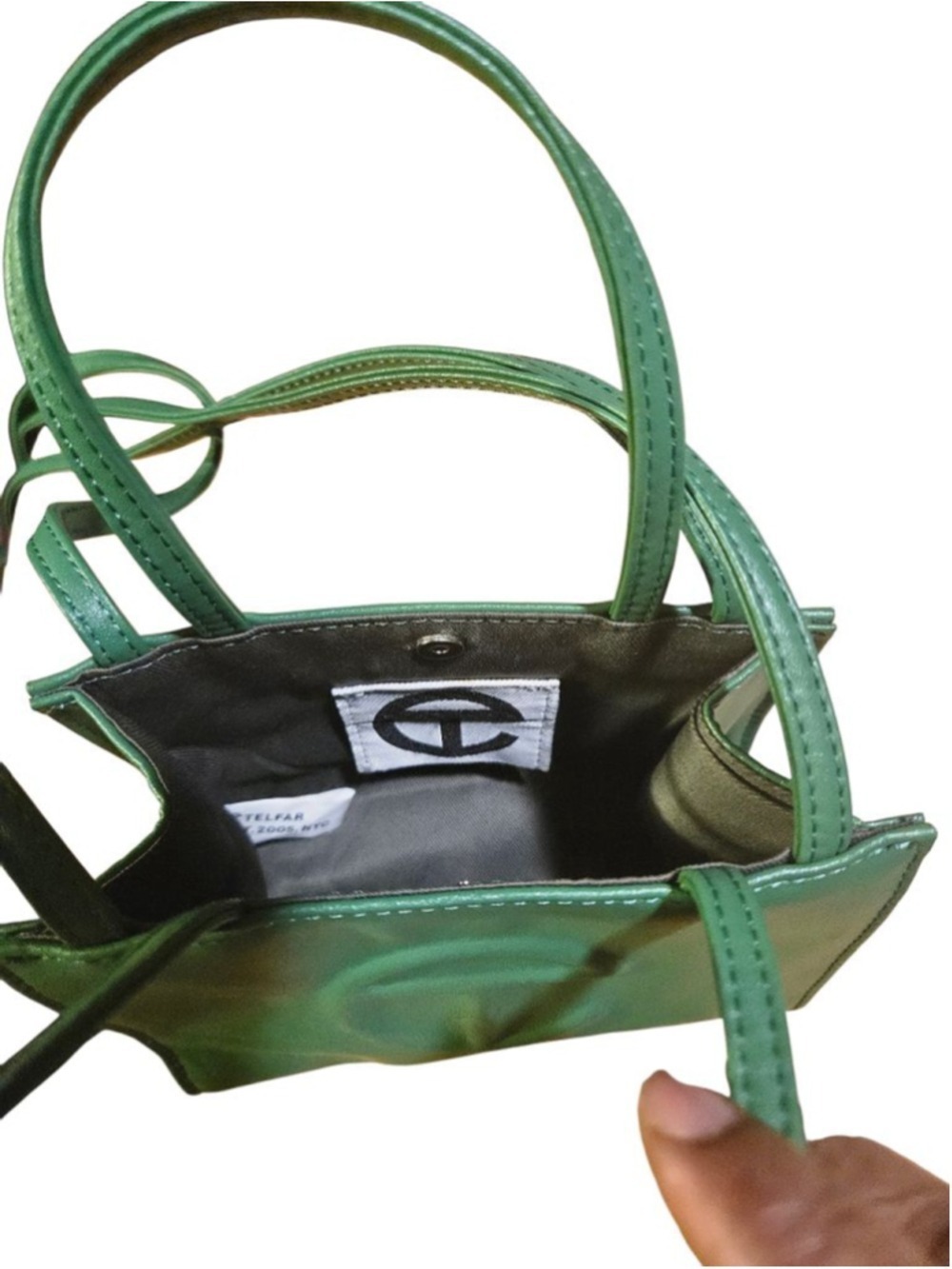 Women's Telfar Mini Bag in Green, One Size - Picture 4 of 8